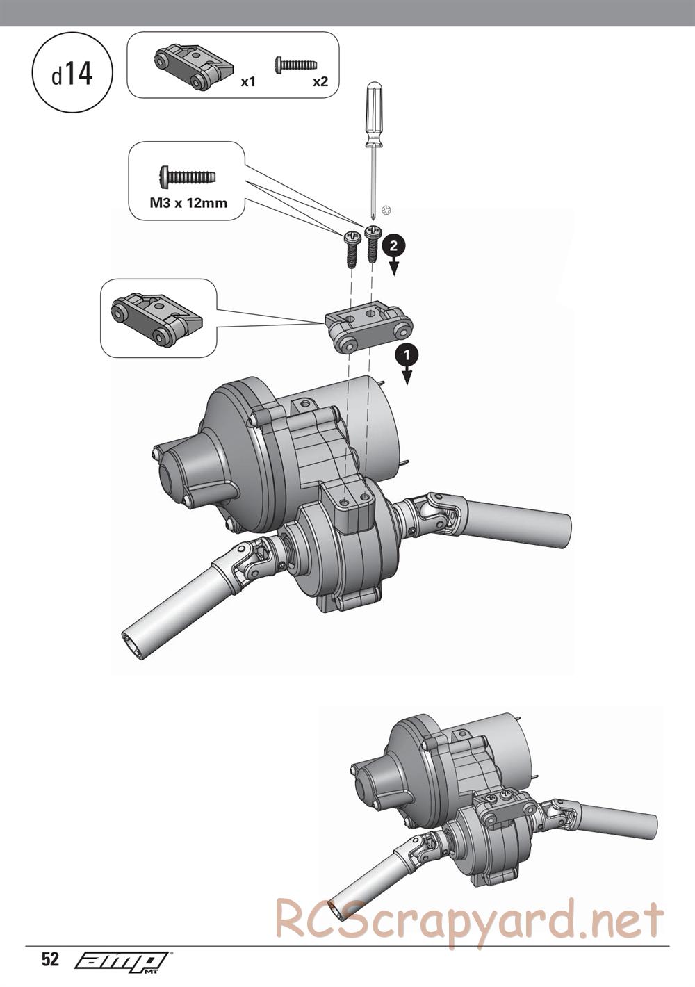 ECX - AMP 2WD Kit - Manual - Page 52