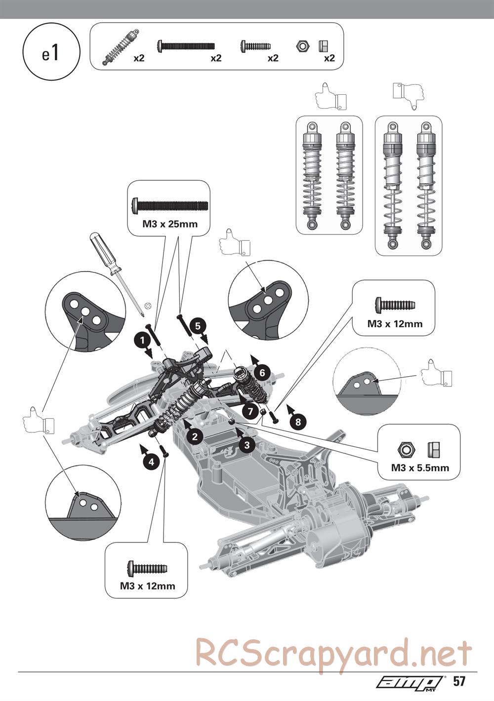 ECX - AMP 2WD Kit - Manual - Page 57