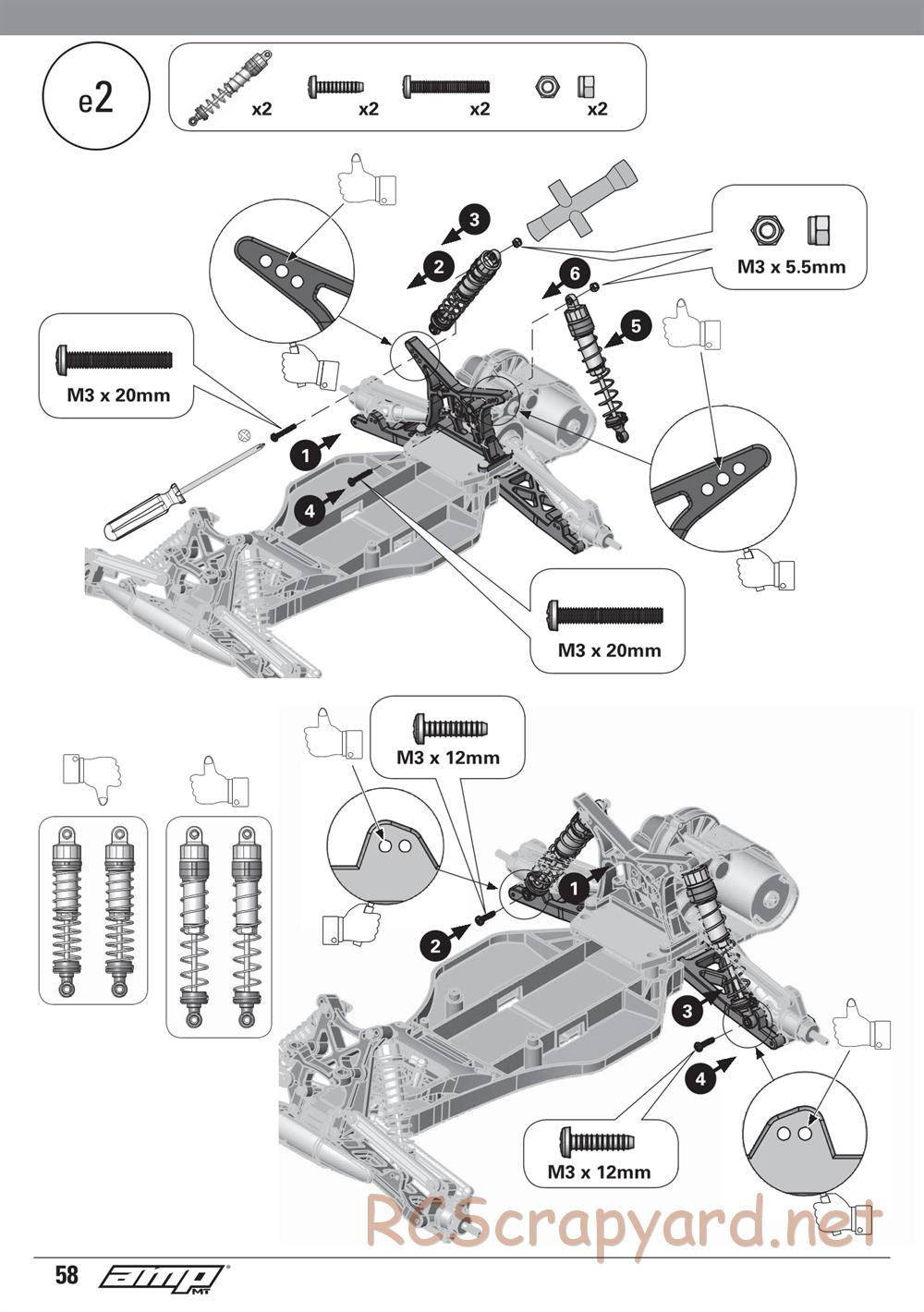 ECX - AMP 2WD Kit - Manual - Page 58