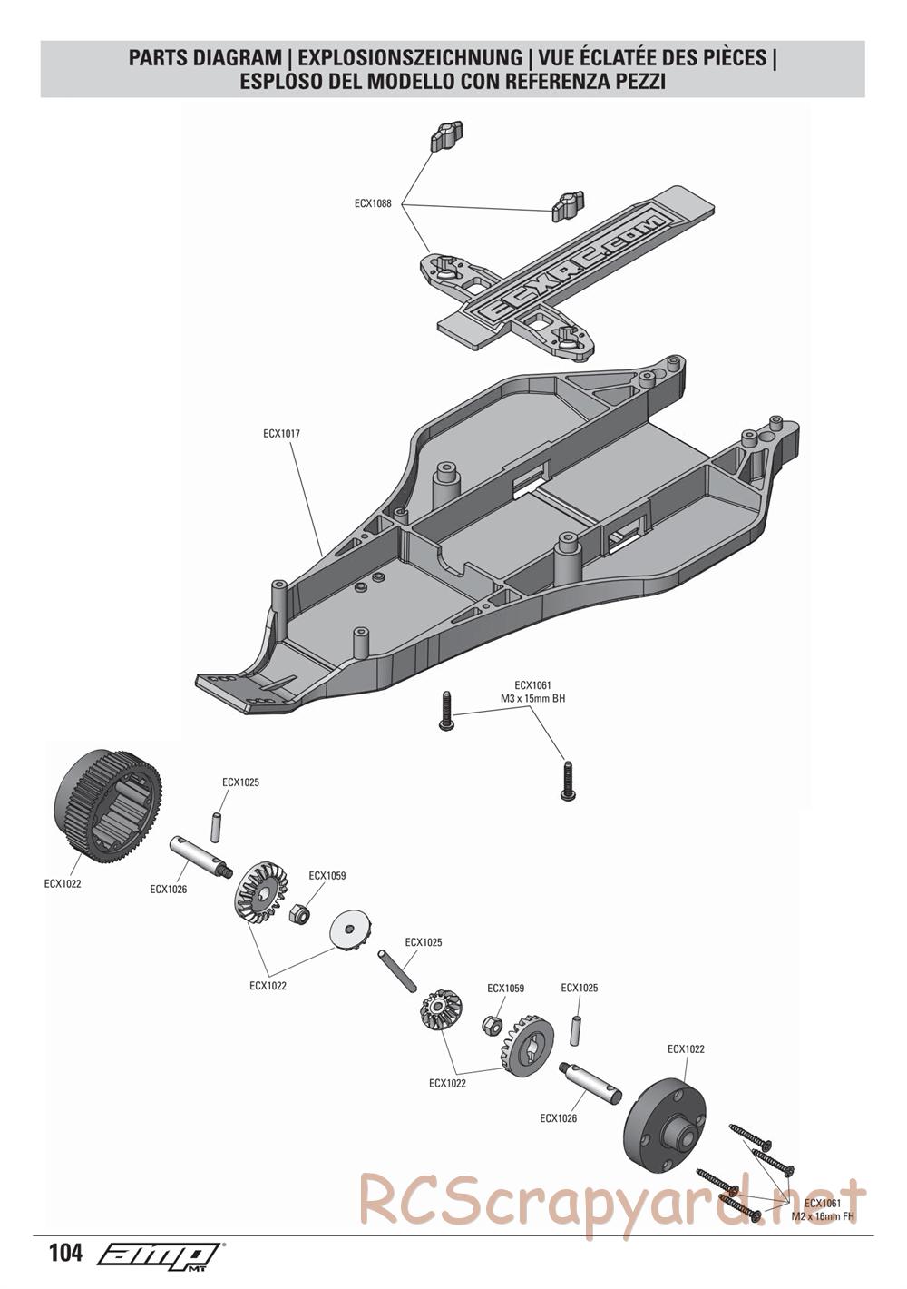 ECX - AMP 2WD Kit - Manual - Page 79