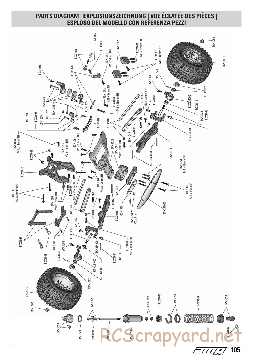 ECX - AMP 2WD Kit - Manual - Page 80