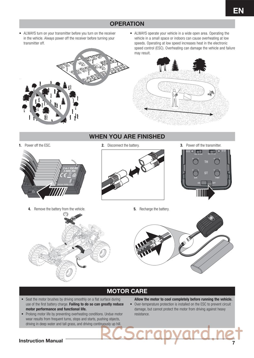 ECX - AMP Crush 2WD - Manual - Page 7