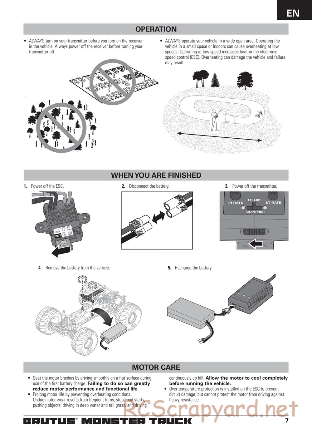 ECX - Brutus 2WD - Manual - Page 7