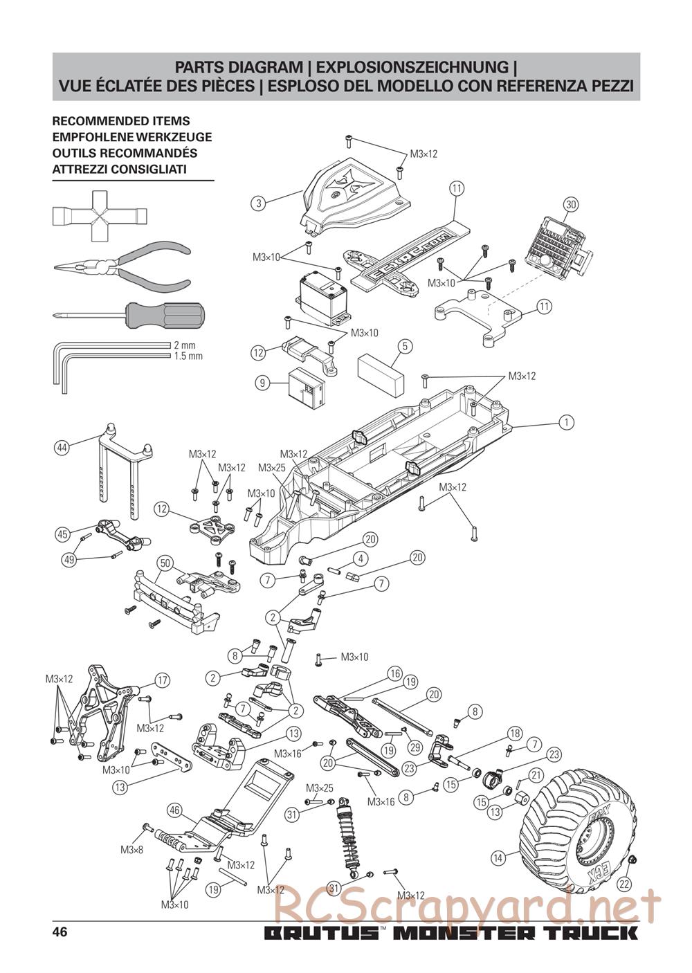 ECX - Brutus 2WD - Manual - Page 13