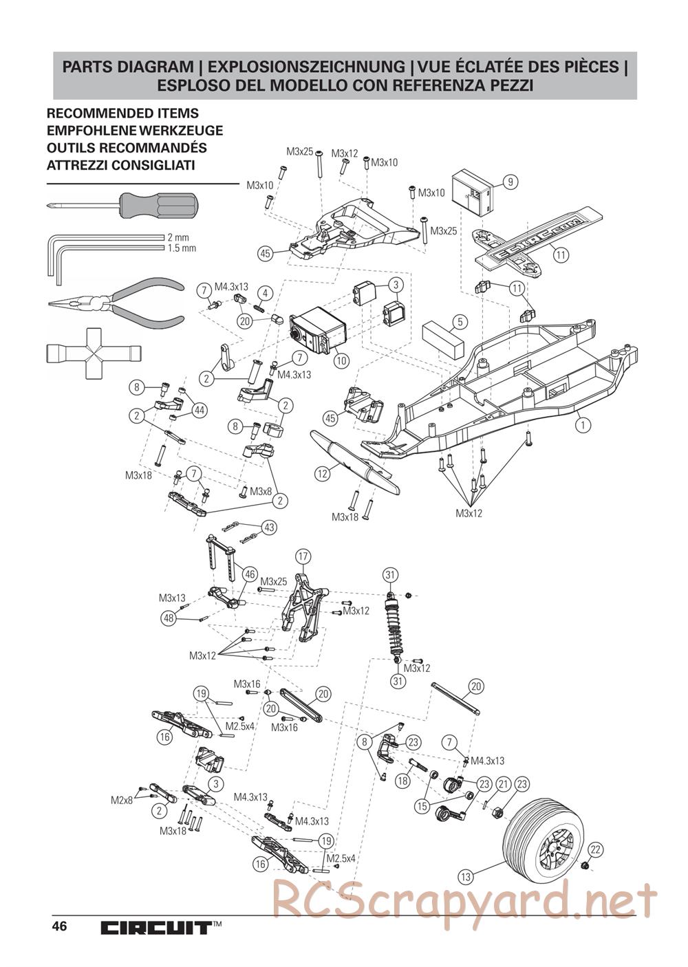 ECX - Circuit BD Li-Po 2WD - Manual - Page 13