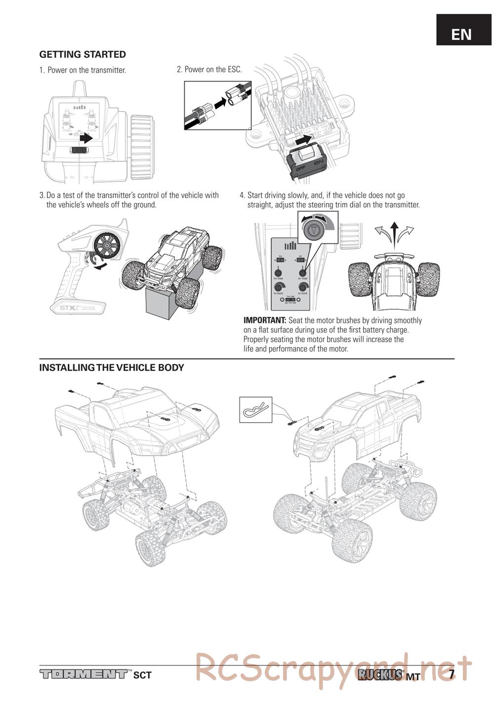 ECX - Torment 4WD - Manual - Page 7