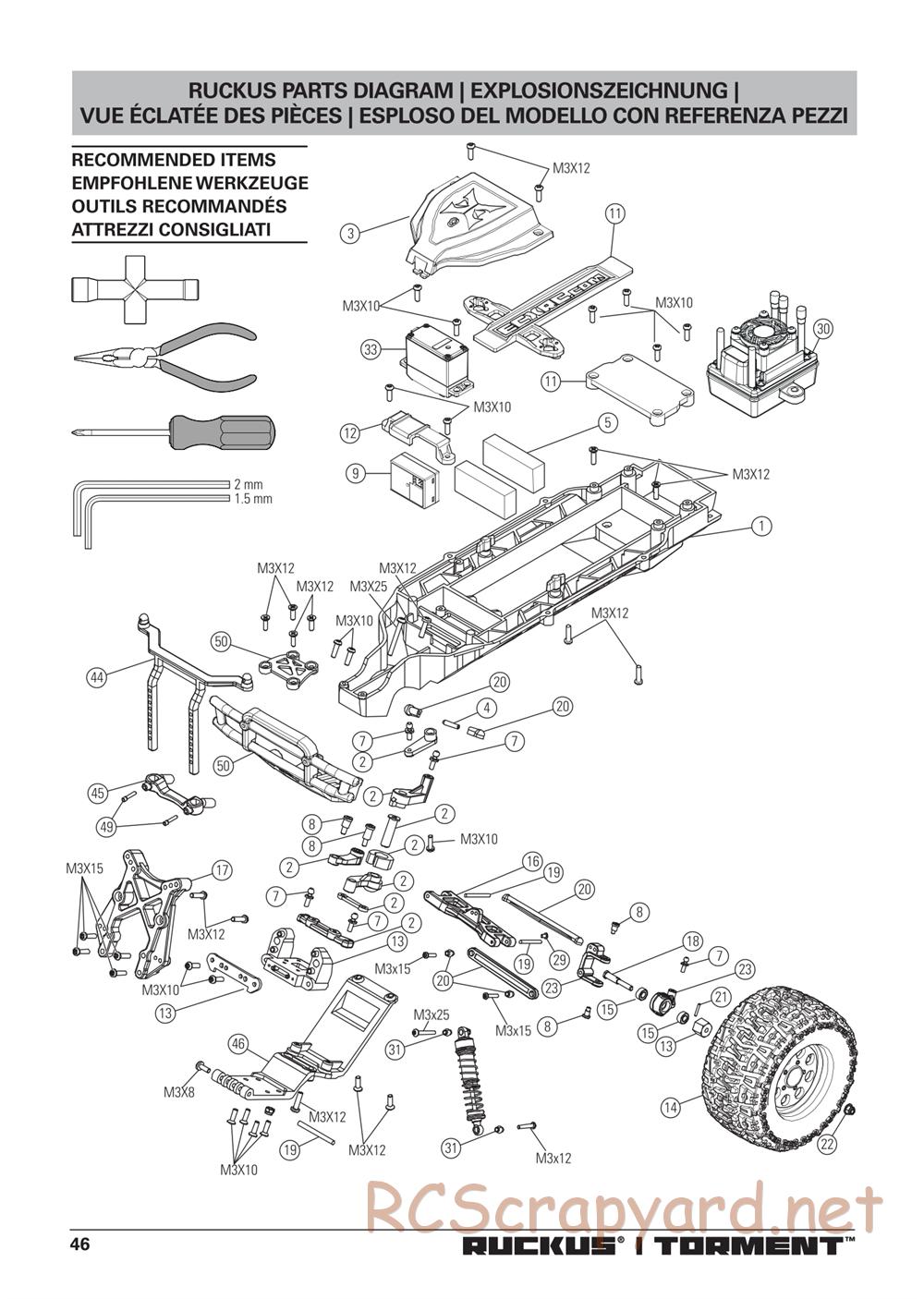ECX - Torment Brushless 2WD - Manual - Page 13