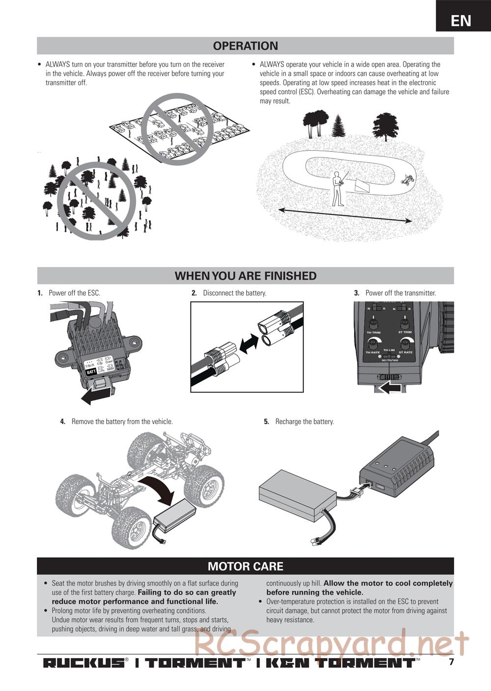 ECX - Torment 2WD - Manual - Page 7