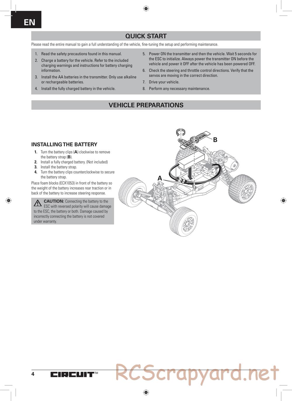 ECX - Circuit 2WD - Manual - Page 4