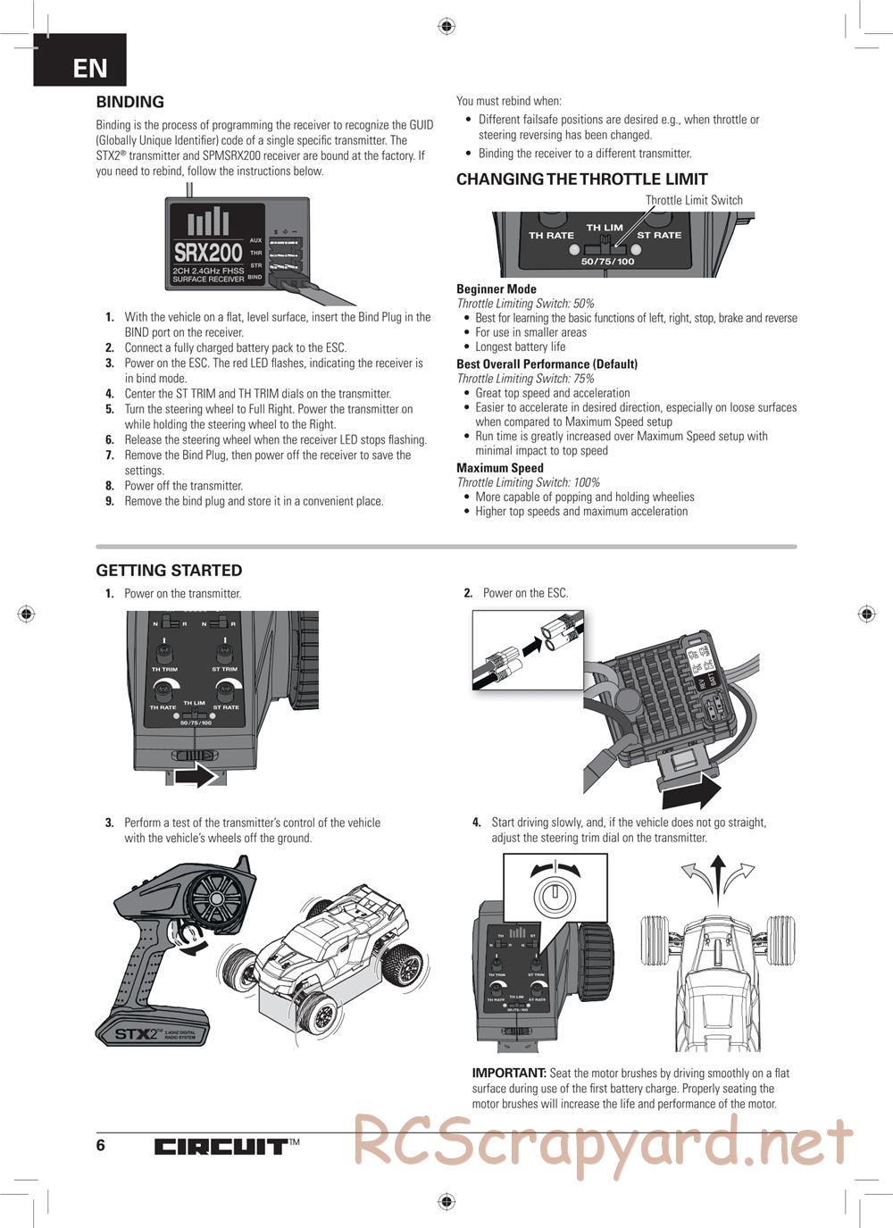 ECX - Circuit 2WD - Manual - Page 6