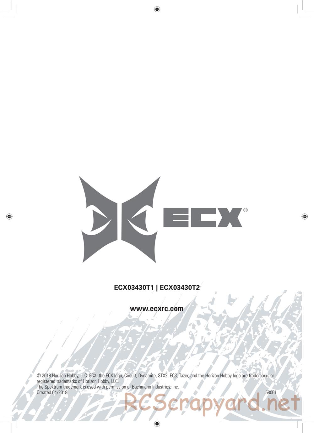 ECX - Circuit 2WD - Manual - Page 18