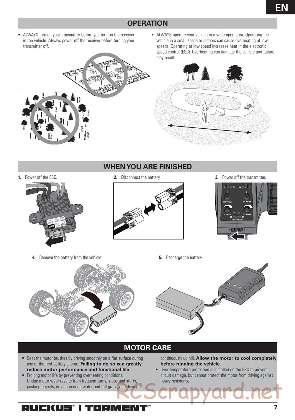 ECX - Torment 2WD - Manual - Page 7