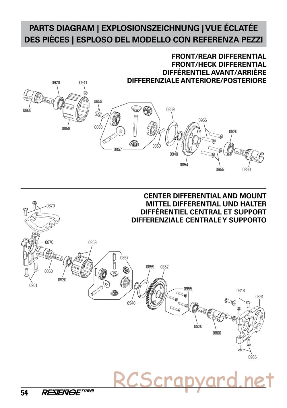 ECX - Revenge Type-E 4WD - Manual - Page 54
