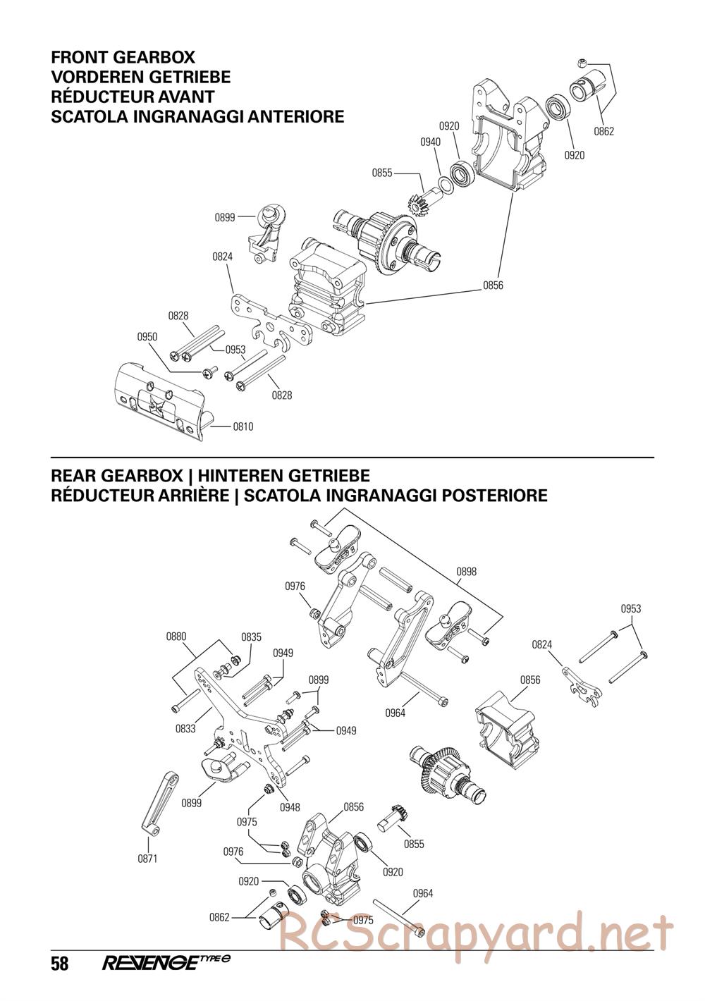 ECX - Revenge Type-E 4WD - Manual - Page 58