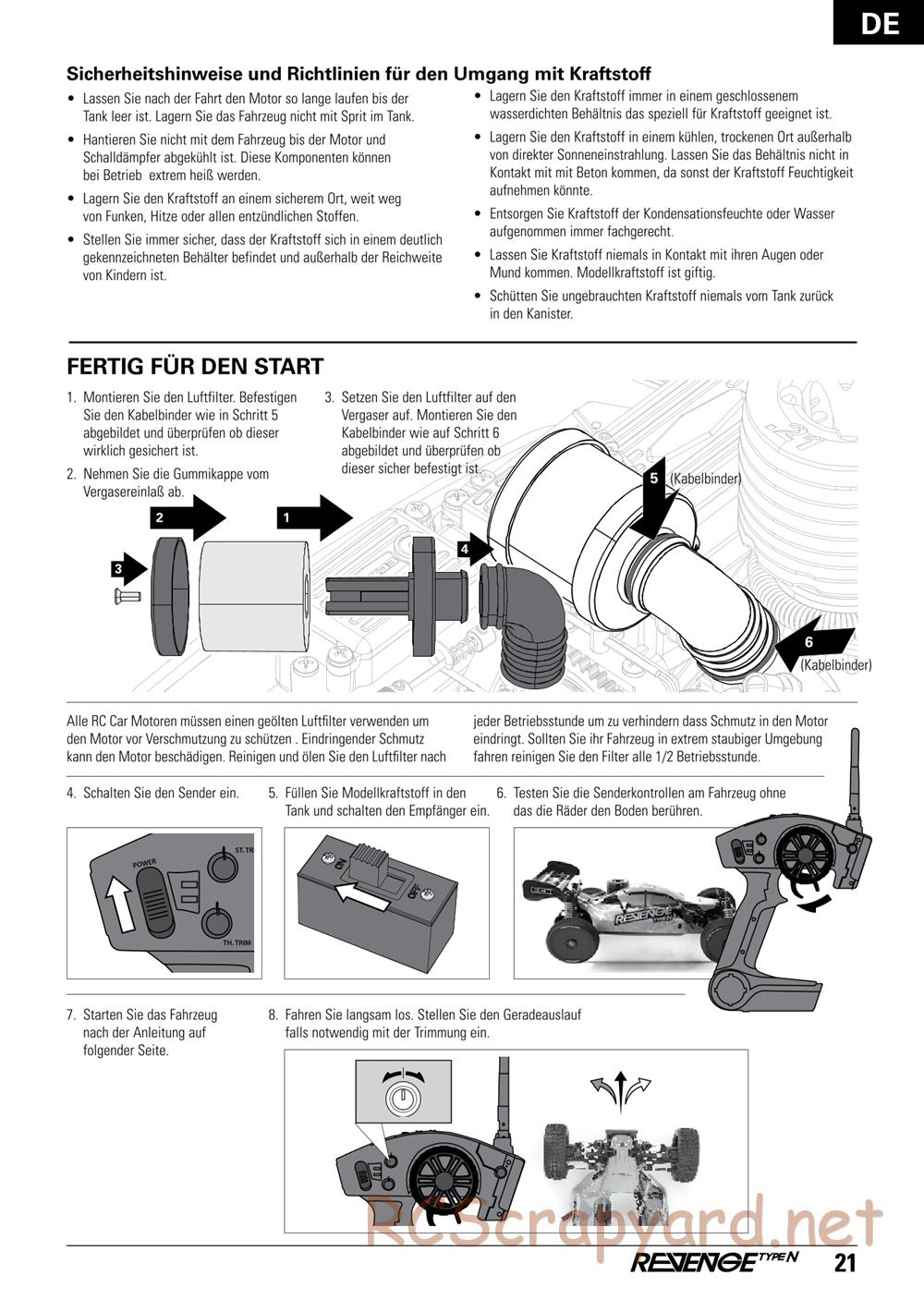 ECX - Revenge Type-N 4WD - Manual - Page 21