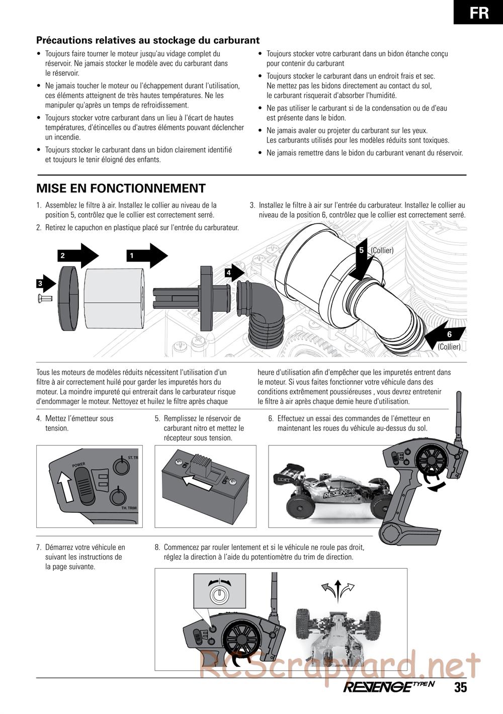 ECX - Revenge Type-N 4WD - Manual - Page 35