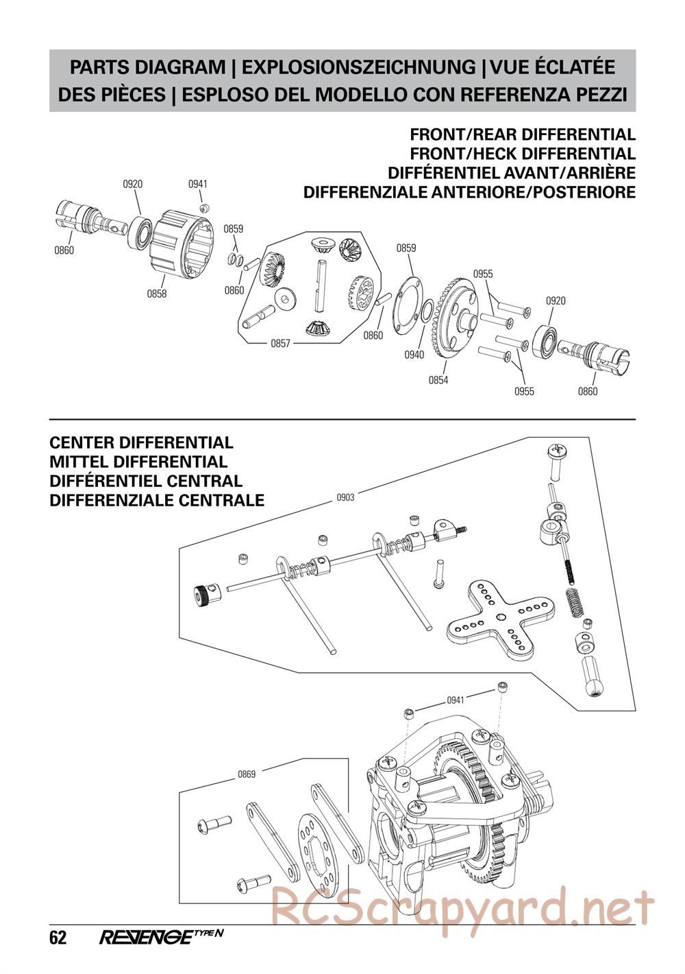 ECX - Revenge Type-N 4WD - Manual - Page 62