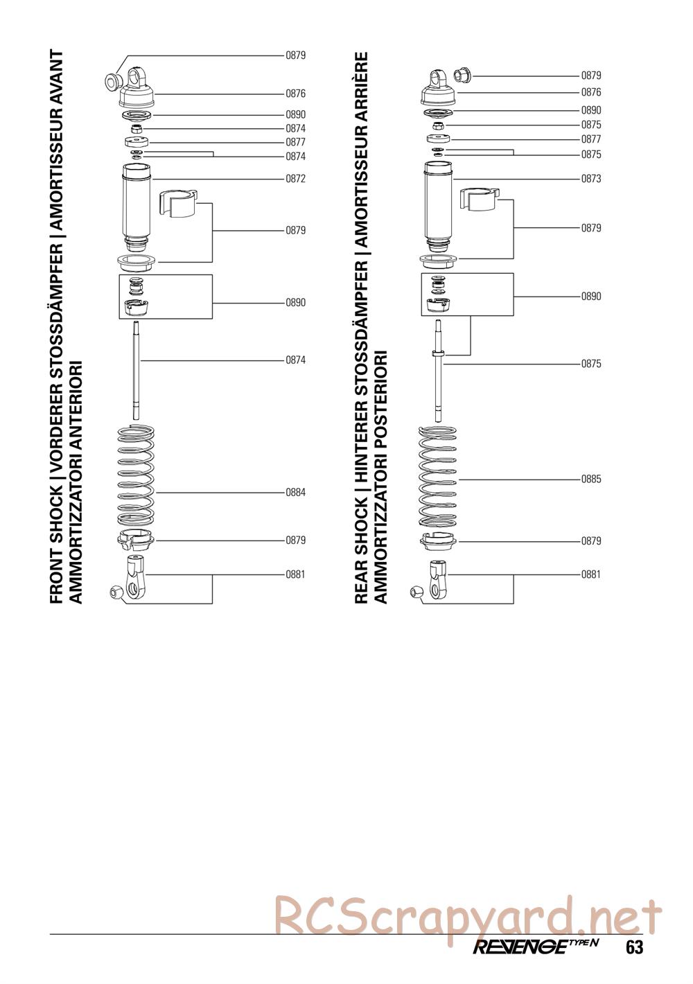 ECX - Revenge Type-N 4WD - Manual - Page 63