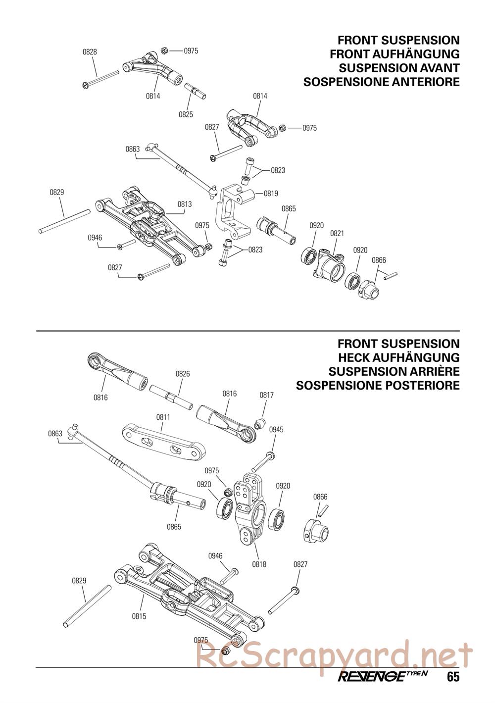 ECX - Revenge Type-N 4WD - Manual - Page 65