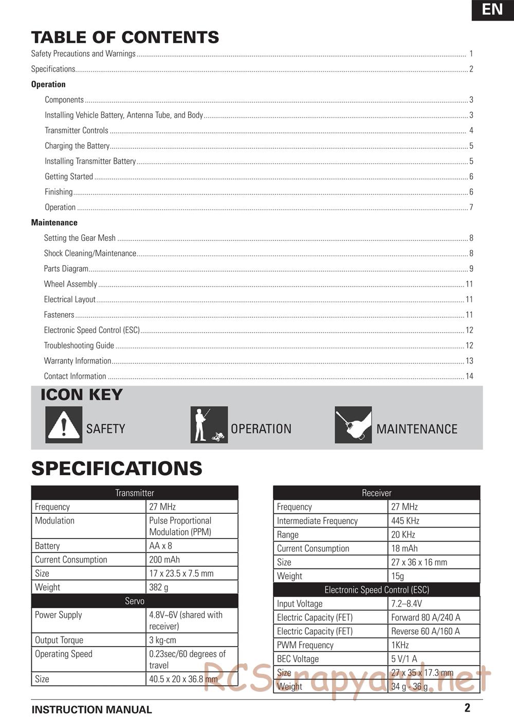 ECX - Circuit 2WD - Manual - Page 4
