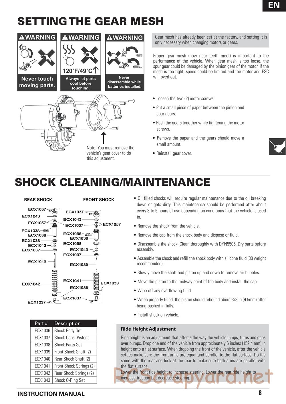 ECX - Circuit 2WD - Manual - Page 10
