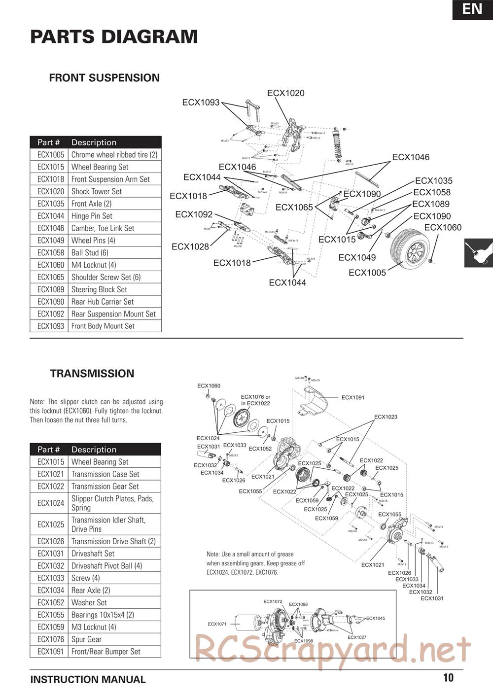 ECX - Circuit 2WD - Manual - Page 12