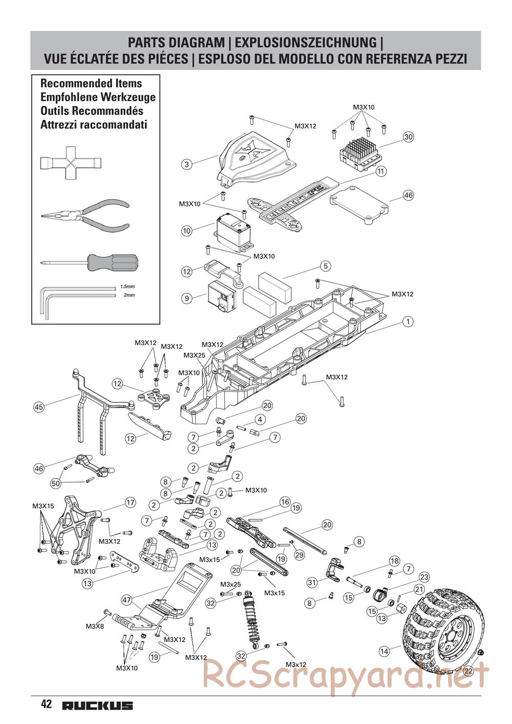 ECX - Ruckus 2WD - Manual - Page 12