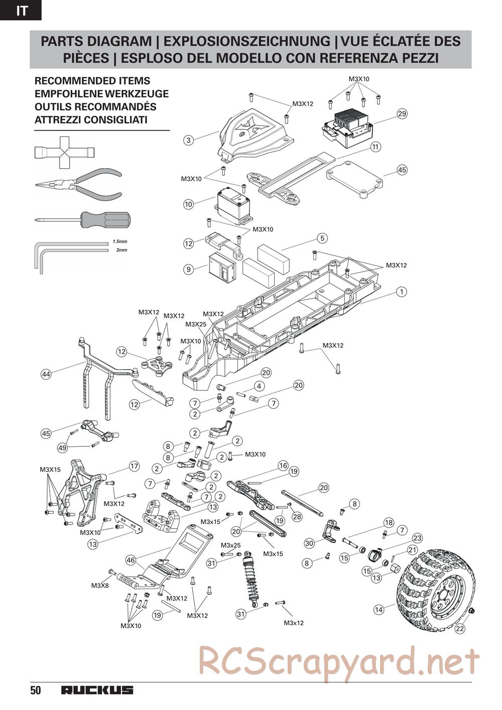ECX - Ruckus 2WD - Manual - Page 14