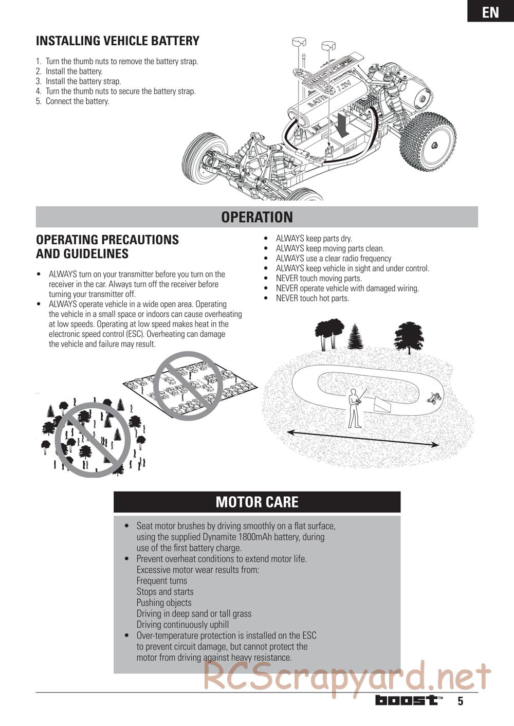 ECX - Boost 2WD - Manual - Page 5