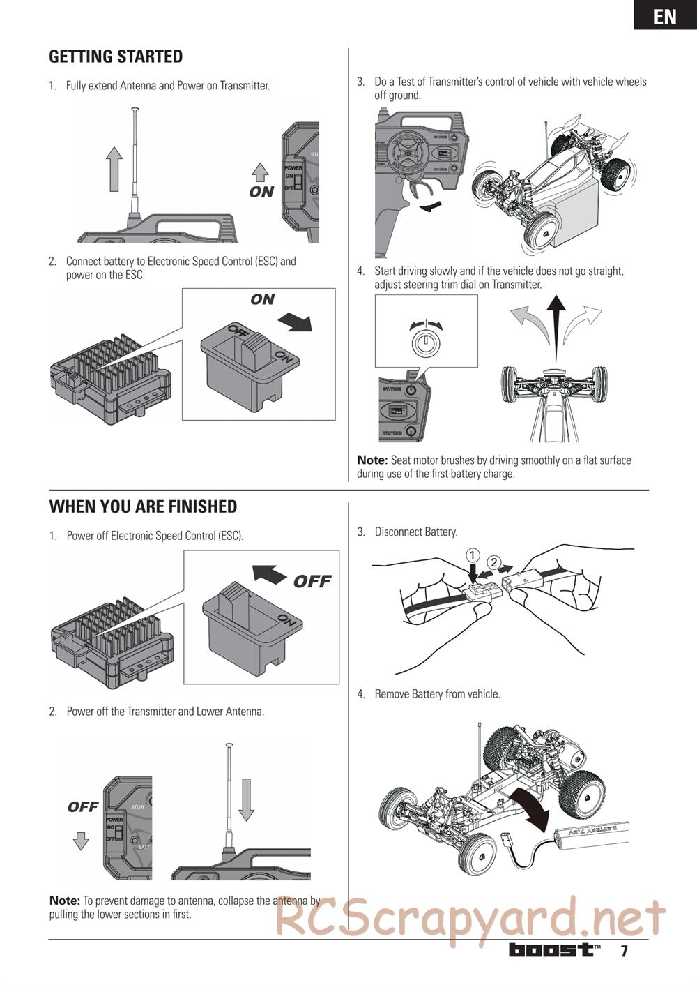ECX - Boost 2WD - Manual - Page 7