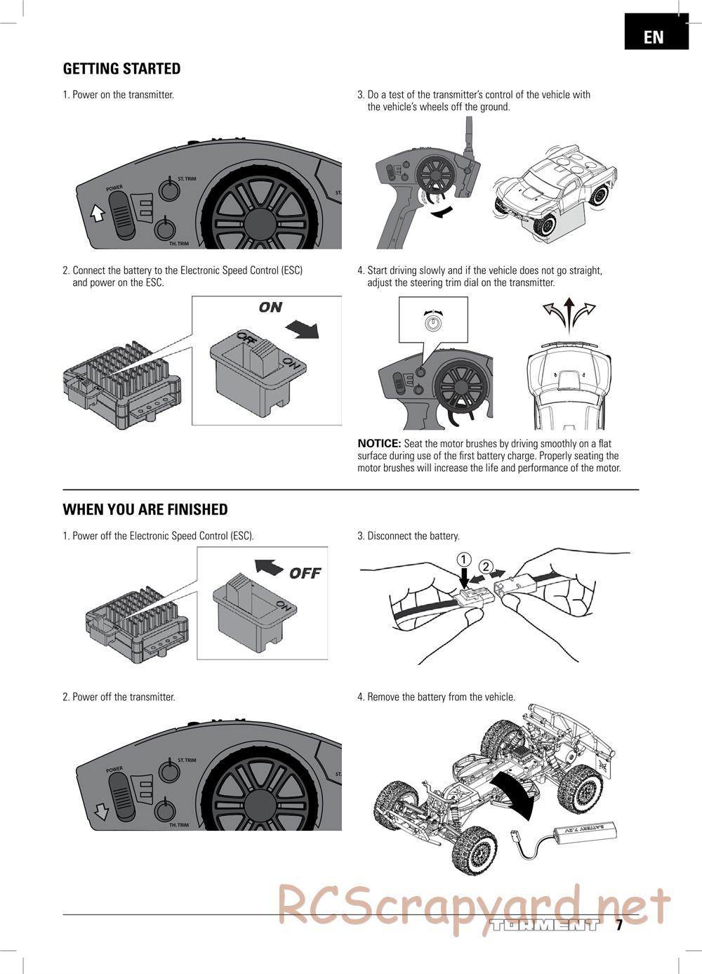 ECX - Torment 2WD - Manual - Page 7