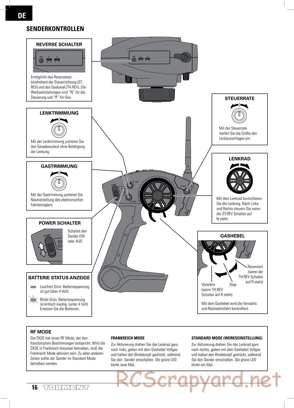 ECX - Torment 2WD - Manual - Page 16