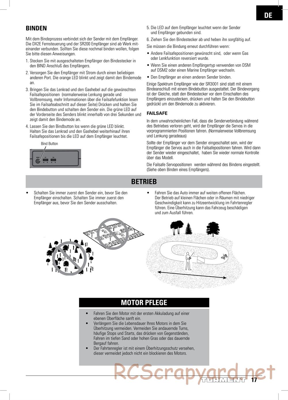 ECX - Torment 2WD - Manual - Page 17