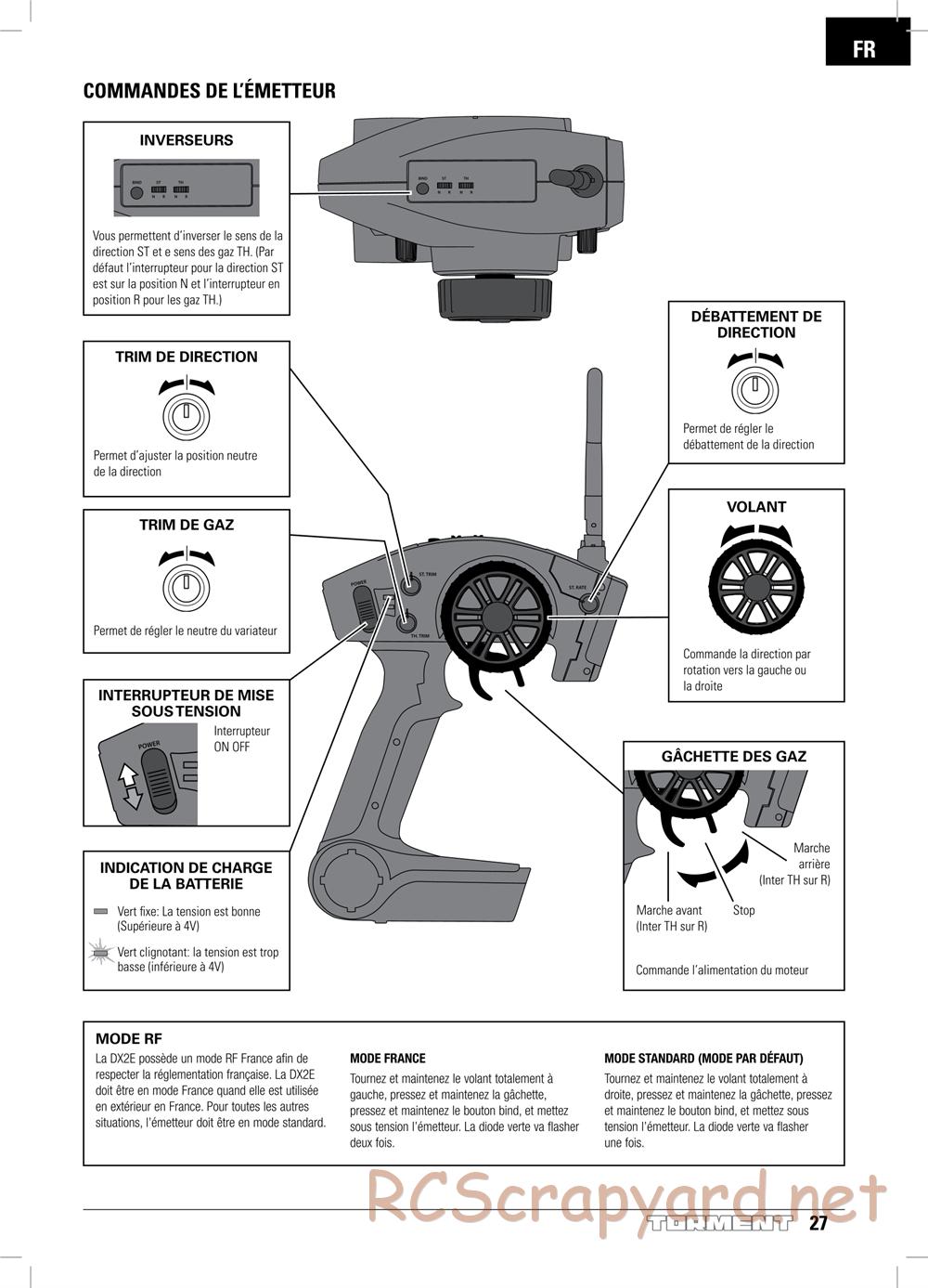 ECX - Torment 2WD - Manual - Page 27