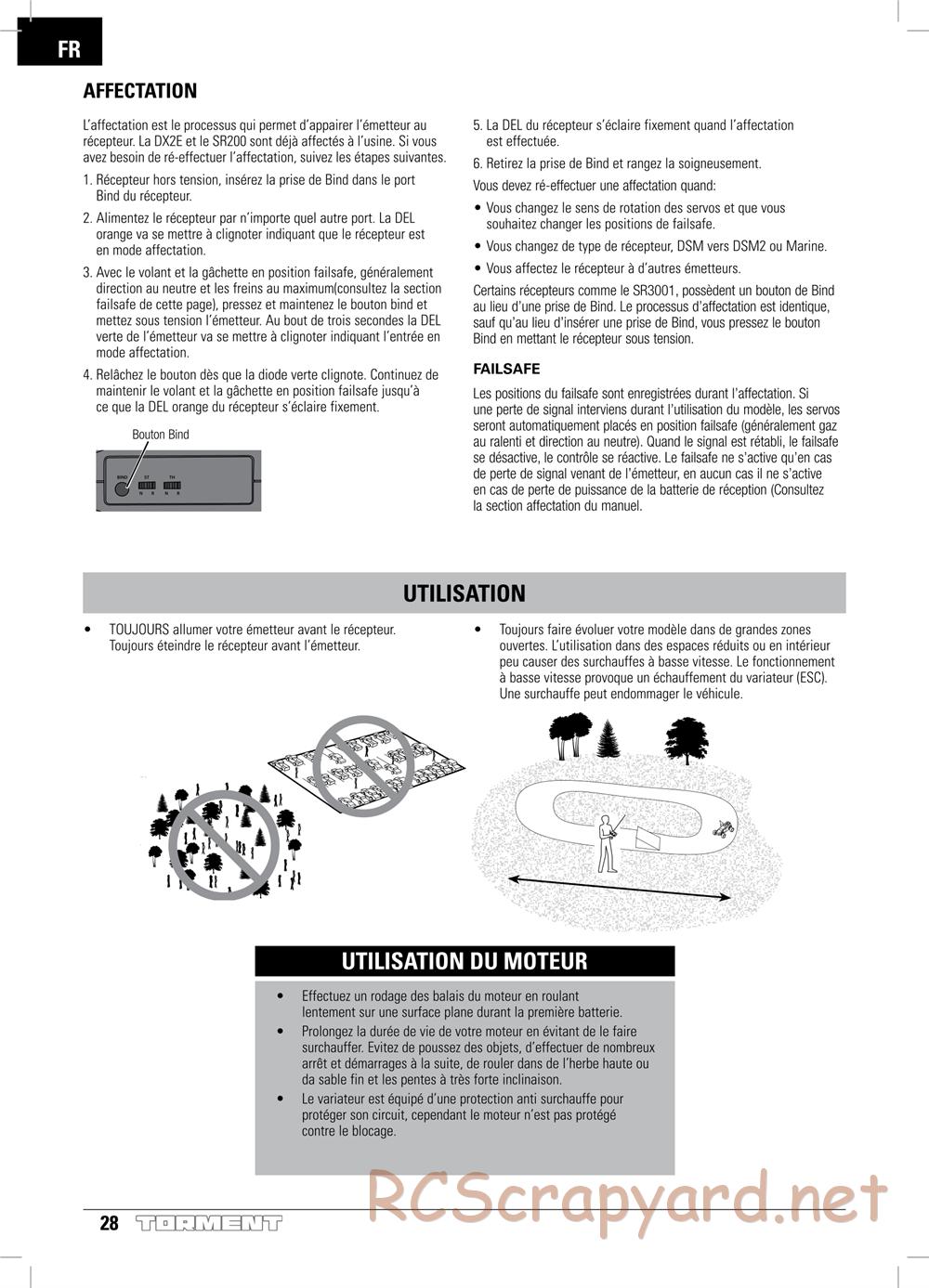ECX - Torment 2WD - Manual - Page 28