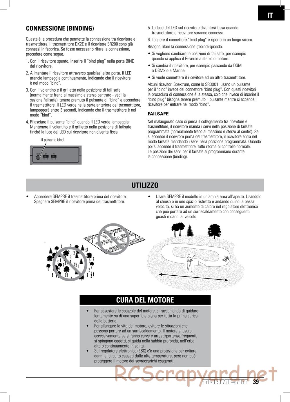 ECX - Torment 2WD - Manual - Page 39