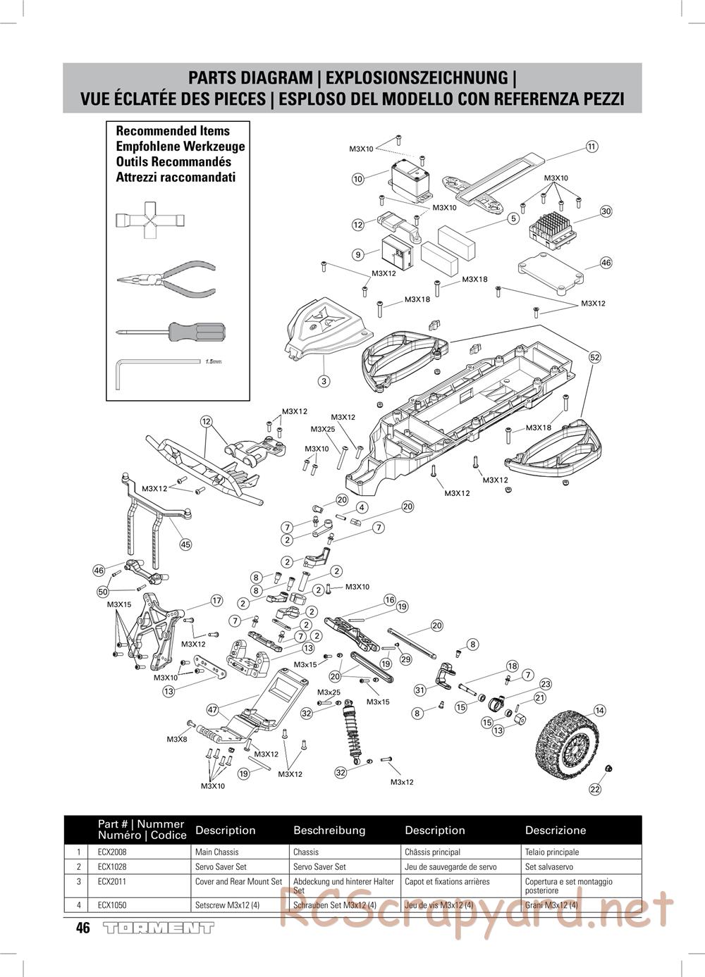 ECX - Torment 2WD - Manual - Page 46