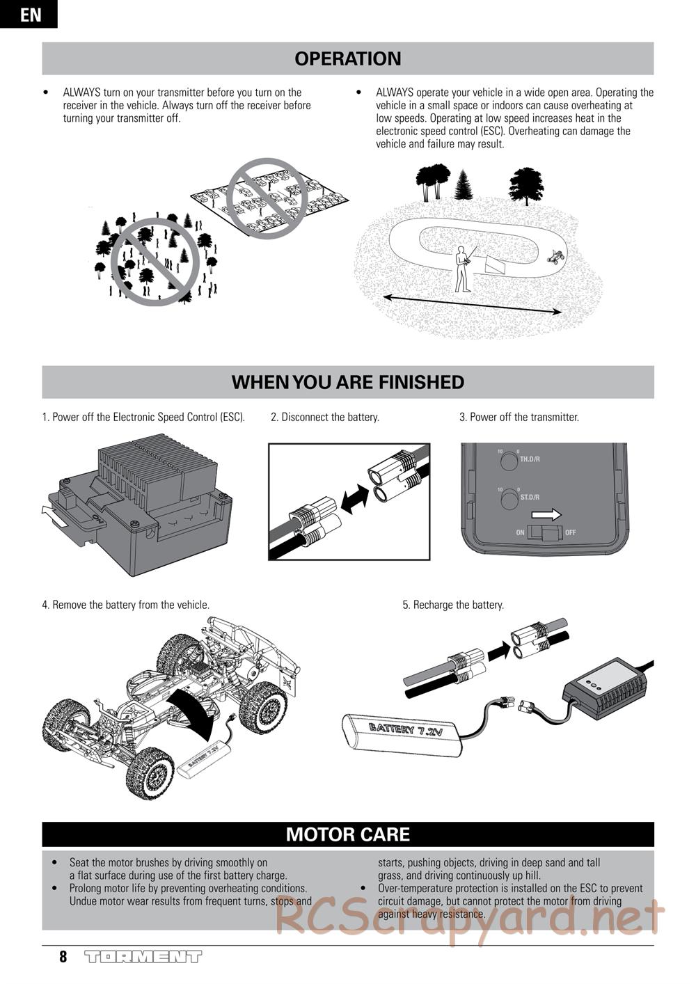 ECX - Torment 2WD - Manual - Page 8