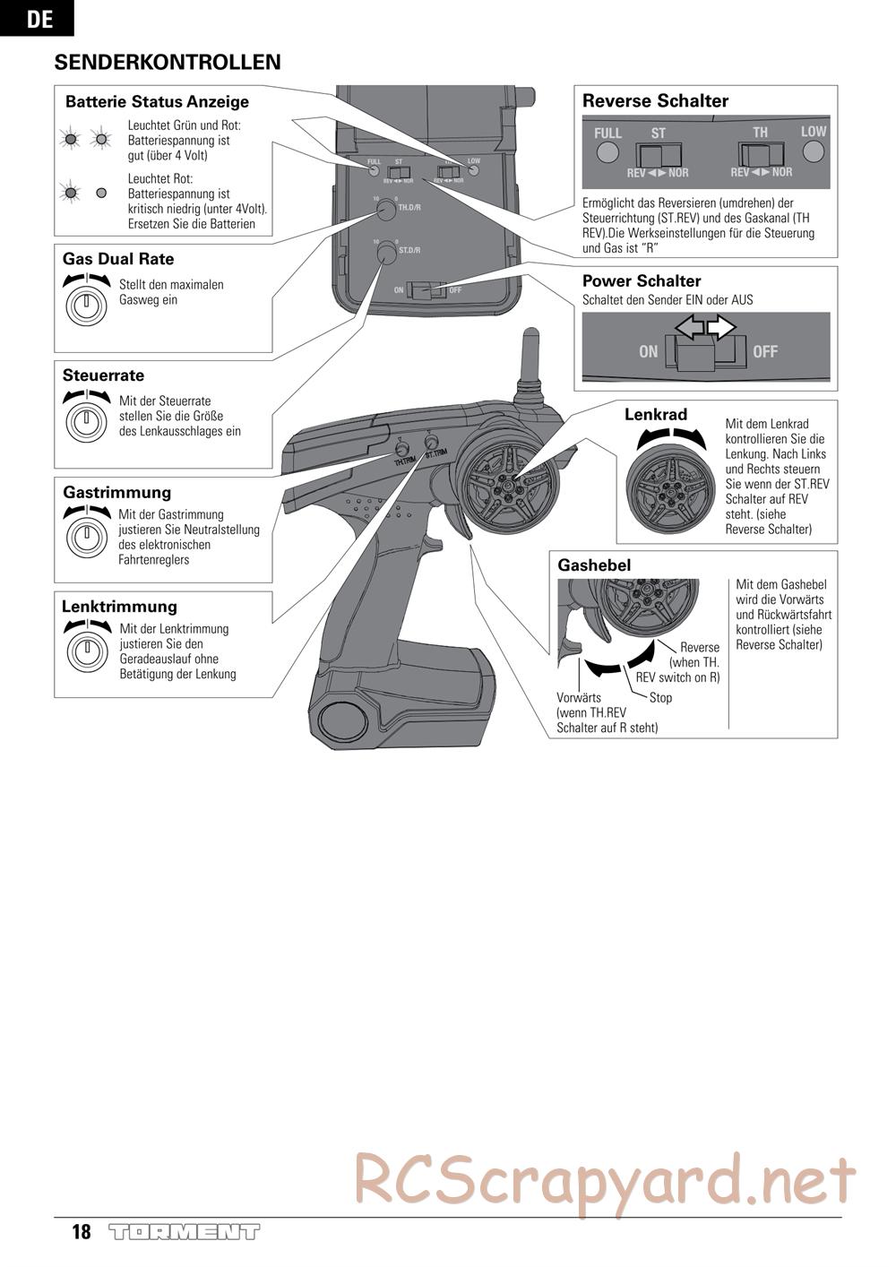 ECX - Torment 2WD - Manual - Page 18