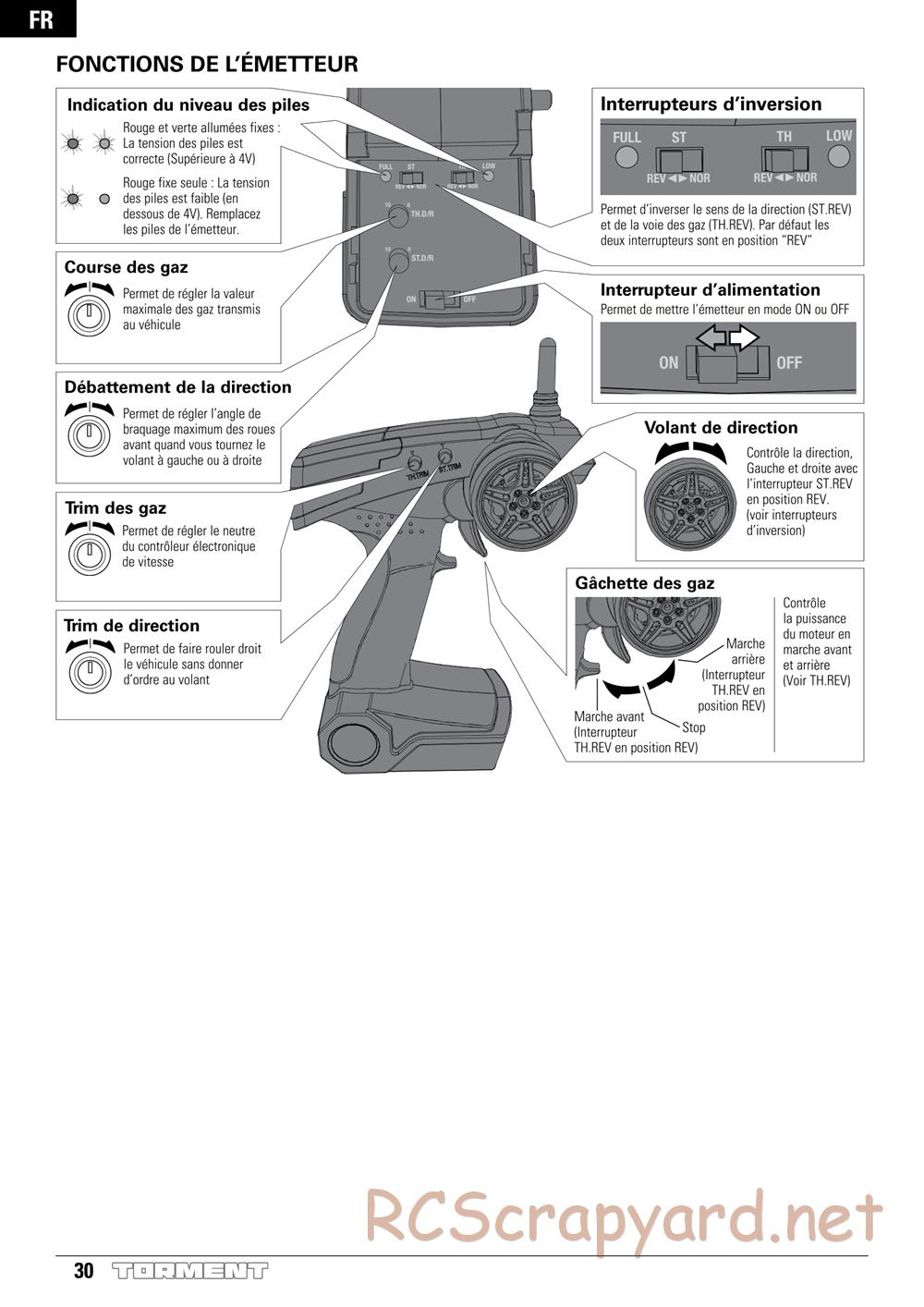 ECX - Torment 2WD - Manual - Page 30