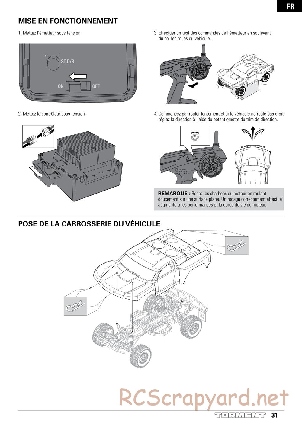 ECX - Torment 2WD - Manual - Page 31