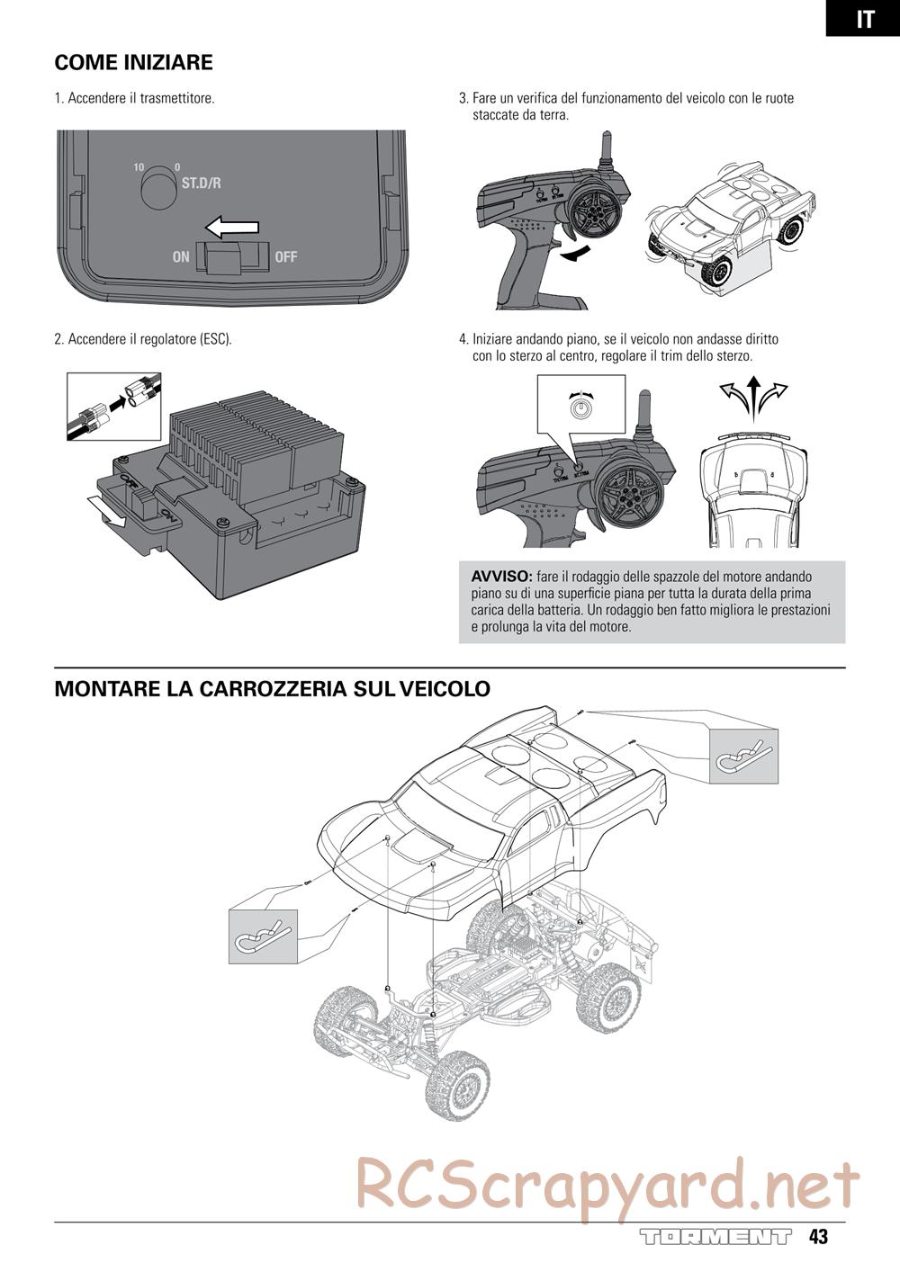 ECX - Torment 2WD - Manual - Page 43