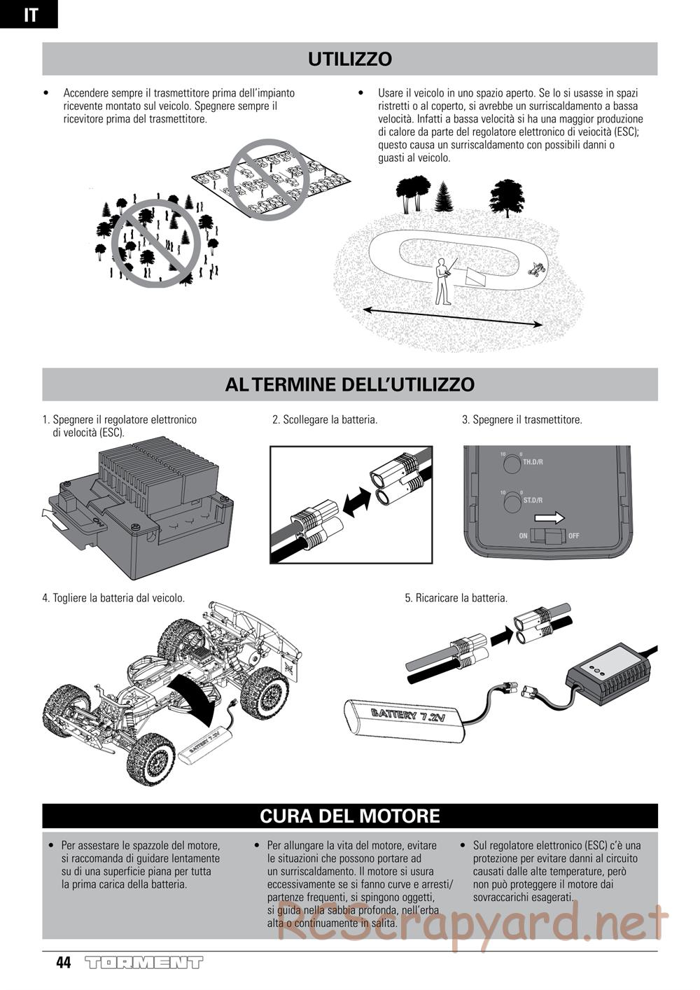 ECX - Torment 2WD - Manual - Page 44