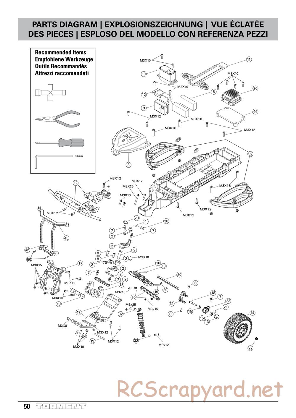 ECX - Torment 2WD - Manual - Page 50