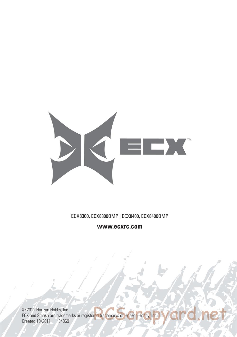 ECX - Smash 2WD - Manual - Page 15