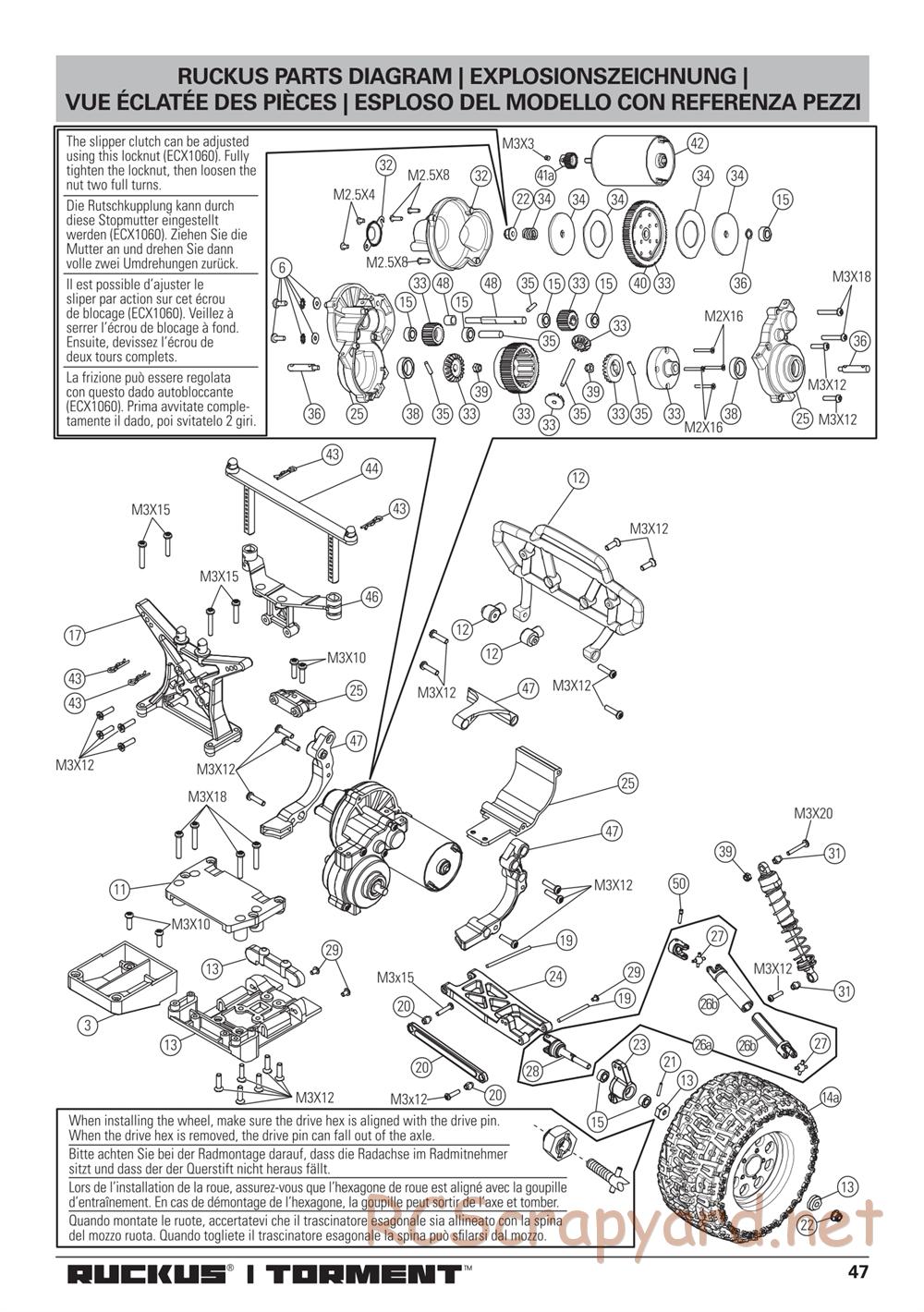 ECX - Torment 2WD 1:10 - Manual - Page 13