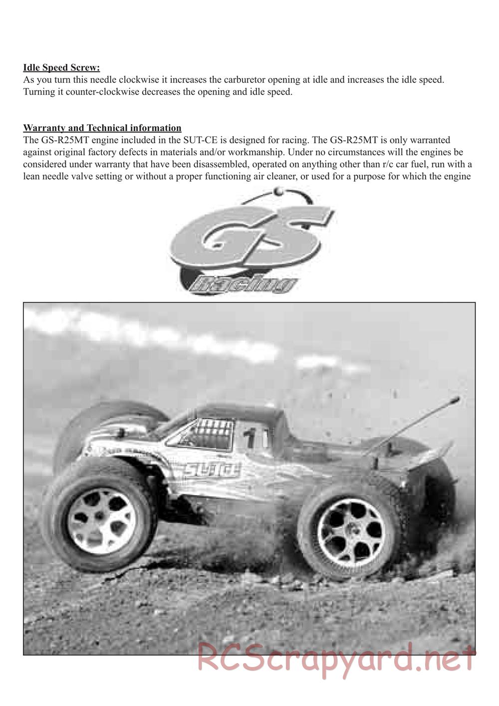 GS-Racing - SUT-CE - Manual - Page 8