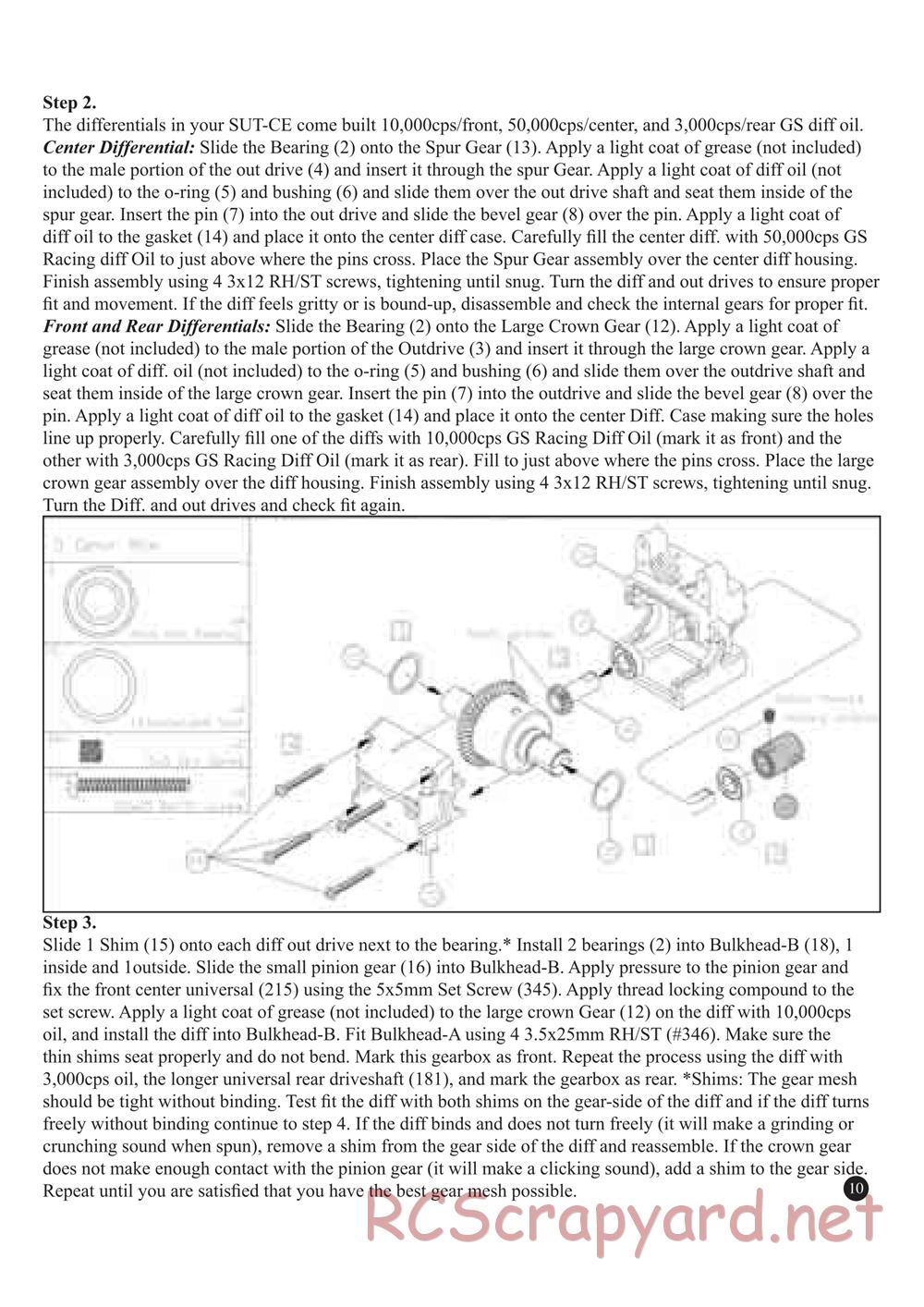 GS-Racing - SUT-CE - Manual - Page 11