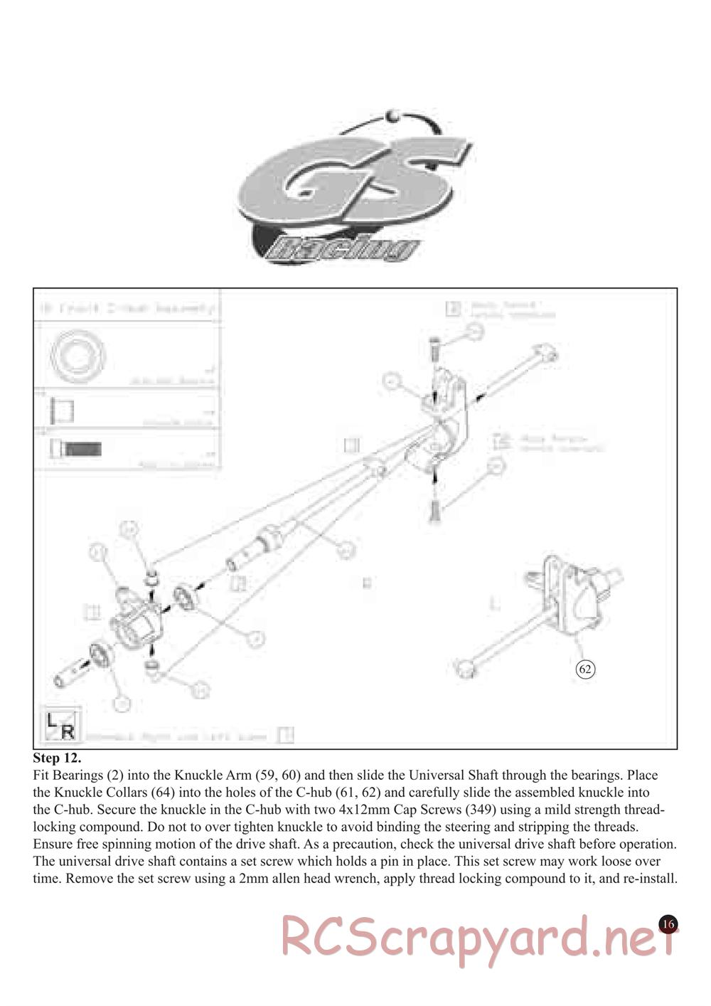 GS-Racing - SUT-CE - Manual - Page 17