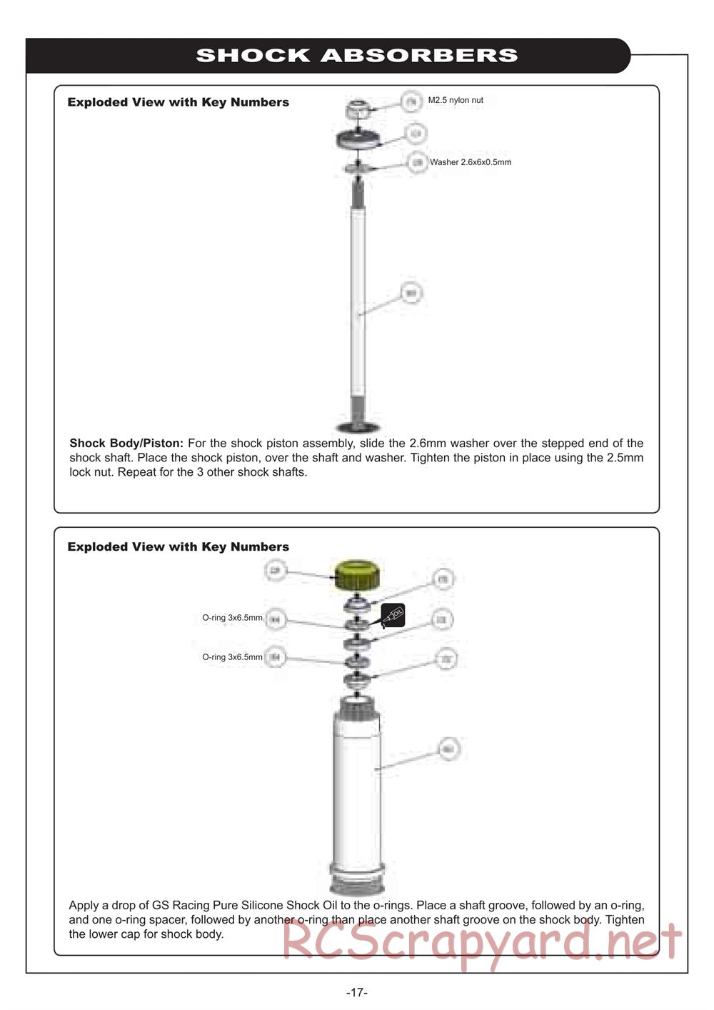 GS-Racing - Shadow ST1 - Manual - Page 17
